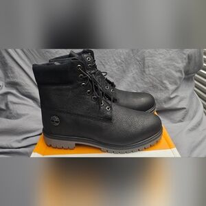 Timberland Emerald Woods 6" WP Boot Black Men Size 11.5 New With Box Defects